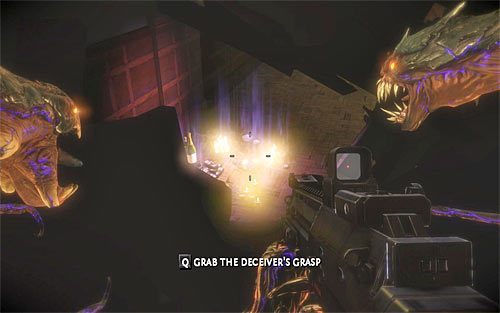 Pozbieraj zapasy i skorzystaj z nowo odblokowanego przejścia zlokalizowanego w narożniku sali balowej - Homecoming (2) | Opis przejścia The Darkness II - The Darkness II - poradnik do gry