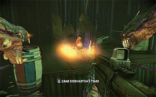 Obejdź ciężarówkę od przodu i rozejrzyj się za reliktem - 21 - 29 | Relikty The Darkness II - The Darkness II - poradnik do gry