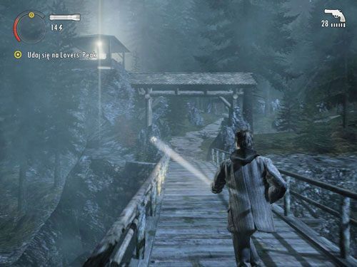 Ruszaj dalej kolejną kładką - Alan Wake: Park Narodowy Elderwood (2) | Odcinek 2- Opętany | Solucja - Alan Wake - poradnik do gry