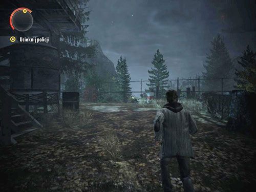 Helikopter prędzej czy później zostanie zniszczony przez ptaki, zaś Ty dotrzesz do drewnianej wieży - Alan Wake: Ścigany (1) | Odcinek 3- Okup | Solucja - Alan Wake - poradnik do gry