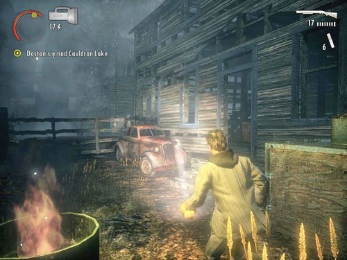Dotrzesz do kolejnego opuszczonego miasteczka - Alan Wake: W drodze nad Cauldron Lake (3) | Odcinek 6- Odjazd | Solucja - Alan Wake - poradnik do gry