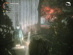 Odin Anderson - tuż po opuszczeniu sklepu z narzędziami skręć dwukrotnie w prawo - Alan Wake: Tekturowe sylwetki | Przedmioty kolekcjonerskie (DLC) - Alan Wake - poradnik do gry