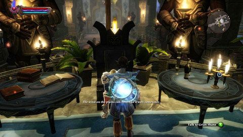 Na początku udaj się do Helmgard Keep M2(2) i porozmawiaj z zasiadającym na tronie Grianem Shane - Tala-Rane (1) | Zadania poboczne w Kingdoms of Amalur Reckoning - Kingdoms of Amalur: Reckoning - poradnik do gry