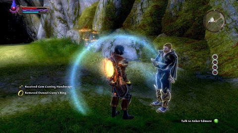 Zanim jednak się tam udasz, porozmawiaj z czekającym przed wejściem do jaskini Ankerem Edmure - Tala-Rane (4) | Zadania poboczne w Kingdoms of Amalur Reckoning - Kingdoms of Amalur: Reckoning - poradnik do gry