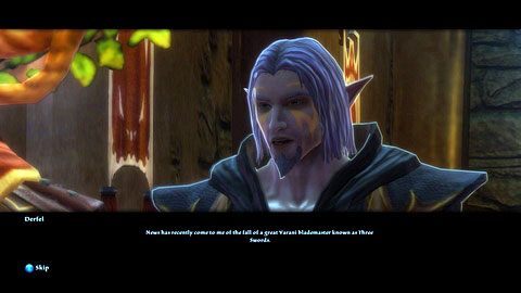 Po krótkiej wymianie zdań, będziesz mógł wrócić do Derfela po kolejne zadanie - Kandrian I (1) | Zadania poboczne w Kingdoms of Amalur Reckoning - Kingdoms of Amalur: Reckoning - poradnik do gry