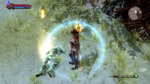 Tym razem musisz odzyskać jego dawny miecz Hellbane, który leży w Kaldarian przy ciele ostatniego właściciela M4(11) - Kandrian I (1) | Zadania poboczne w Kingdoms of Amalur Reckoning - Kingdoms of Amalur: Reckoning - poradnik do gry