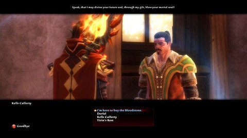 Bloodstone jest w posiadaniu Kellsa Cafferty, którego znajdziesz w Reedsong Inn M7(2) - Kandrian I (1) | Zadania poboczne w Kingdoms of Amalur Reckoning - Kingdoms of Amalur: Reckoning - poradnik do gry
