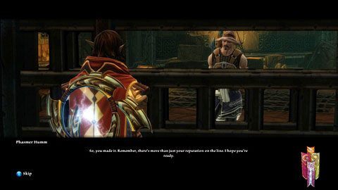 Po krótkiej rozmowie idź dalej przez siebie, aż ponownie spotkasz towarzysza - Tywili Coast (1) | Zadania poboczne w Kingdoms of Amalur Reckoning - Kingdoms of Amalur: Reckoning - poradnik do gry