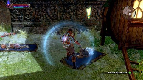 Vulgar Donnoh z Moon Camp M5(6) poprosi cię o przyniesienie kilku starych ubrań, które mógłby przerobić na nowe stroje - Tywili Coast (2) | Zadania poboczne w Kingdoms of Amalur Reckoning - Kingdoms of Amalur: Reckoning - poradnik do gry