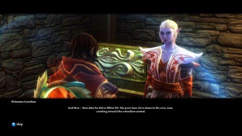 Możesz też wrócić do kapłanki Corelon i zastraszyć ją przy pomocy perswazji - Galafor-Acatha (1) | Zadania poboczne w Kingdoms of Amalur Reckoning - Kingdoms of Amalur: Reckoning - poradnik do gry