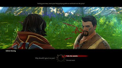 Możesz go teraz zwrócić dwóm osobom: Edwin Hoswigowi lub Waneowi Emundasowi - Forsaken Plain II | Zadania poboczne w Kingdoms of Amalur Reckoning - Kingdoms of Amalur: Reckoning - poradnik do gry