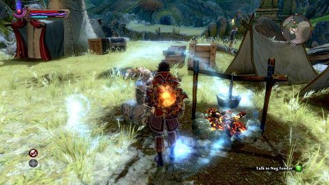 Naga Fendara szpieguje w Refugee Camp M8(1) - Forsaken Plain II | Zadania poboczne w Kingdoms of Amalur Reckoning - Kingdoms of Amalur: Reckoning - poradnik do gry