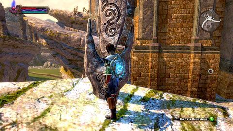 Głaz stoi na stojącej obok drogi skale, w południowej części lokacji - Tala-Rane | Kamienie Lorestone w Kingdoms of Amalur Reckoning - Kingdoms of Amalur: Reckoning - poradnik do gry