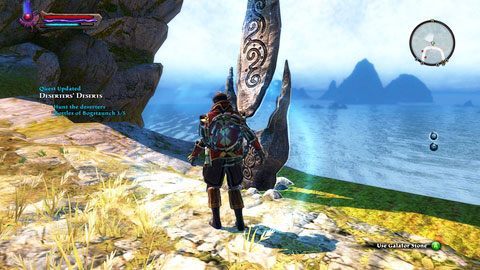 Głaz znajdziesz na drodze między Tywili Coats, a Galafor - Galafor | Kamienie Lorestone w Kingdoms of Amalur Reckoning - Kingdoms of Amalur: Reckoning - poradnik do gry