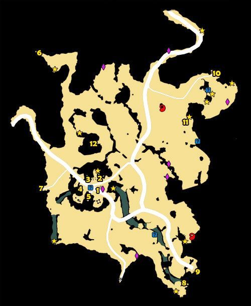 1 - Mel Aglir - M3, M4 - Kandrian I, Kandrian II | Mapy w Kingdoms of Amalur Reckoning - Kingdoms of Amalur: Reckoning - poradnik do gry