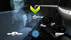 Najpierw zhakuj pierwszy aktywny węzeł (wskocz na podwyższenie na którym się znajduje), a następnie ten, który znajduje się tuż pod nim - Rozdział 18- Spire Access | Kampania w Syndicate - Syndicate - singleplayer - poradnik do gry