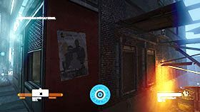 Rozdział 12: napis na ścianie w pomieszczeniu przed wyjściem na ulicę - Propaganda | Wizytówki i Propaganda - Lokacje w Syndicate - Syndicate - singleplayer - poradnik do gry