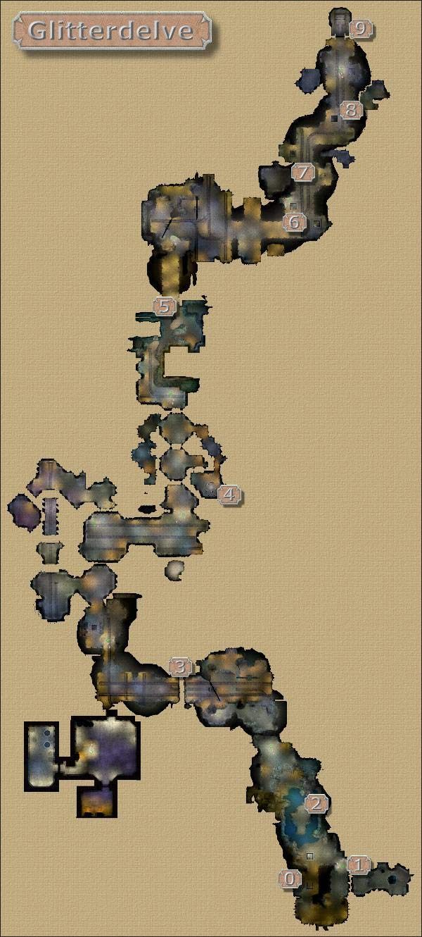 (0) Dwa szyby prowadzące na poprzedni poziom kopalni - 9. Kopalnia Glitterdelve | Dungeon Siege - Dungeon Siege - poradnik do gry