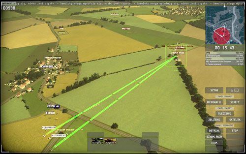 Warto w tym momencie ruszyć dalej na północ i zająć stojącą przy drodze bazę zaopatrzeniową [4] - Bruder Gegen Bruder - Flugplatz Allstedt | Kampania - Wargame: European Escalation - poradnik do gry