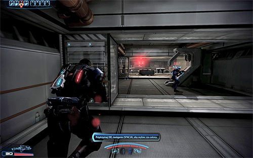 Skręć w lewo, kierując się do centrum sterowania kolejką - Mass Effect 3: Priorytet, Mars - solucja, opis przejścia - Mass Effect 3 - poradnik do gry