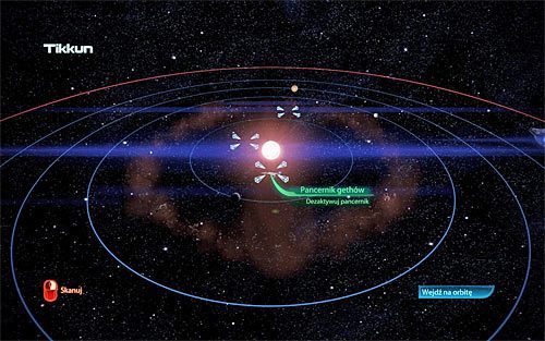 Otwórz mapę galaktyki i wybierz się do Mgławicy Perseusza - Mass Effect 3: Priorytet, Pancernik gethów - solucja, opis przejścia - Mass Effect 3 - poradnik do gry