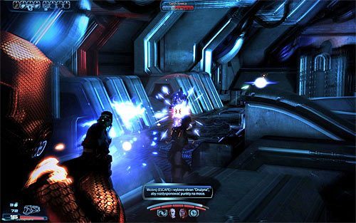 Główne utrudnienie tej bitwy to konieczność radzenia sobie z nowym typem przeciwników, a mianowicie z gethami łowcami - Mass Effect 3: Priorytet, Pancernik gethów - solucja, opis przejścia - Mass Effect 3 - poradnik do gry