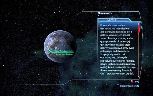 Otwórz mapę świata i wybierz się do Mgławicy Perseusza - Mass Effect 3: Priorytet, Rannoch - solucja, opis przejścia - Mass Effect 3 - poradnik do gry