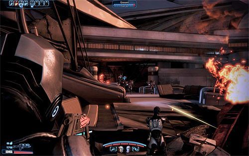 Skorzystaj z nowo odblokowanego przejścia po moście, kierując się prosto - Mass Effect 3: Priorytet, Thessia - solucja, opis przejścia - Mass Effect 3 - poradnik do gry