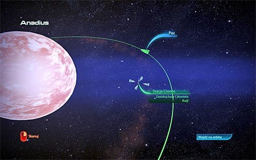Otwórz mapę świata i wybierz się do Mgławicy Końskiego Łba - Mass Effect 3: Priorytet, Kwatera główna Cerberusa - solucja, opis przejścia - Mass Effect 3 - poradnik do gry