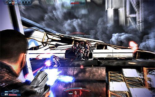 Przed Tobą proste zadanie o charakterze obronnym - Mass Effect 3: Priorytet, Ziemia - solucja, opis przejścia - Mass Effect 3 - poradnik do gry