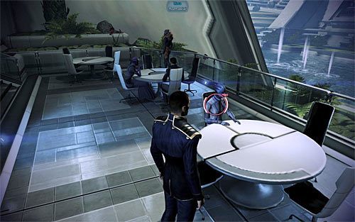 Barla Von pracuje w banku w lokacji [Cytadela: Przestrzeń publiczna Prezydium], ale początkowo nie będzie chciał w ogóle z Tobą rozmawiać - Mass Effect 3: Cytadela, Barla Von - solucja, opis przejścia - Mass Effect 3 - poradnik do gry