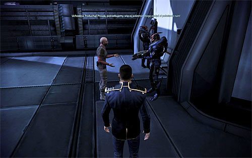 Quest ten możesz uaktywnić poprzez podsłuchanie rozmowy jednego z uchodźców z funkcjonariuszem SOC - Mass Effect 3: Nexus Hadesu, Proteańska sfera - solucja, opis przejścia - Mass Effect 3 - poradnik do gry
