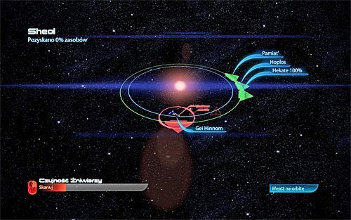 Powróć na Normandię, otwórz mapę galaktyki i wybierz się do Nexusu Hadesu (staje się on dostępny dopiero po zaliczeniu głównego questu Priorytet: Rannoch) - Mass Effect 3: Nexus Hadesu, Proteańska sfera - solucja, opis przejścia - Mass Effect 3 - poradnik do gry
