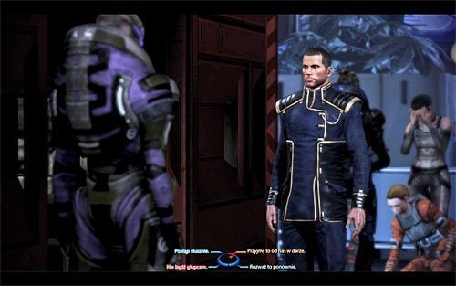 Powróć na Cytadelę, a konkretnie do lokacji [Cytadela: Port - Obszar tymczasowy] - Mass Effect 3: Cytadela, Zasoby medyczne - solucja, opis przejścia - Mass Effect 3 - poradnik do gry