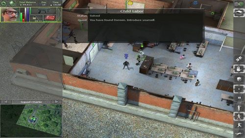 W Grumm spotkamy Fatimę - matkę dzieci, które zostały zmuszone do pracy w fabryce w Drassen - Misje (3) - Jagged Alliance: Back in Action - poradnik do gry