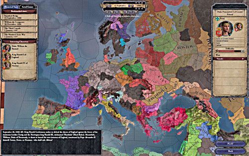 Dzielnice z roku 1066. - Wybór postaci, regionu i okresu - Książę dzielnicowy (Duke) | Informacje Podstawowe - Crusader Kings II - poradnik do gry