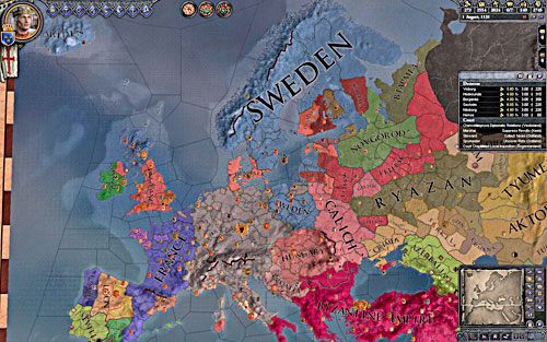 Jeden król może nosić kilka koron, ale nie może władać innymi monarchami. - Wybór postaci, regionu i okresu - Król (King) | Informacje Podstawowe - Crusader Kings II - poradnik do gry