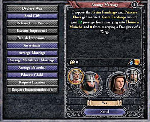 Ten sam syn po odebraniu biskupstwa może wziąć ślub i rozwijać ród dalej. - Rodzina jest najważniejsza | Ród i Dziedziczenie w Crusader Kings II - Crusader Kings II - poradnik do gry