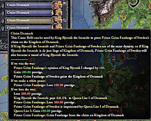Wojny o królestwa warto toczyć również w wypadkach, gdy korona należy się dziedzicom głównego bohatera. - Jak dbać o relacje między postaciami w Crusader Kings II? | Postacie - Crusader Kings II - poradnik do gry