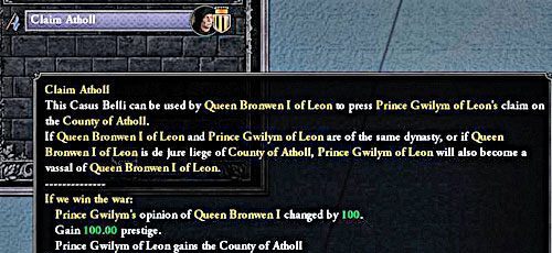 Po wygranej wojnie warto zastanowić się nad przejęciem domeny wasala. - Jak wypowiedzieć wojnę? | Militaria w Crusader Kings II - Crusader Kings II - poradnik do gry