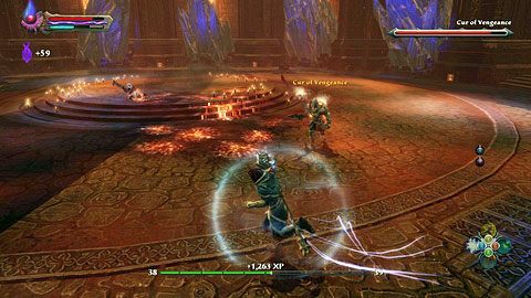 Walka z tym przeciwnikiem nie należy do najłatwiejszych - Taking Vengeance | Opis przejścia Kingdoms of Amalur Reckoning - Kingdoms of Amalur: Reckoning - poradnik do gry
