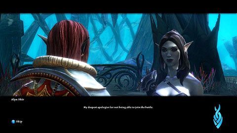 Już na samym początku Bhaile spotkasz swoją starą znajomą - Alyn Shir - Reckoning | Opis przejścia Kingdoms of Amalur Reckoning - Kingdoms of Amalur: Reckoning - poradnik do gry