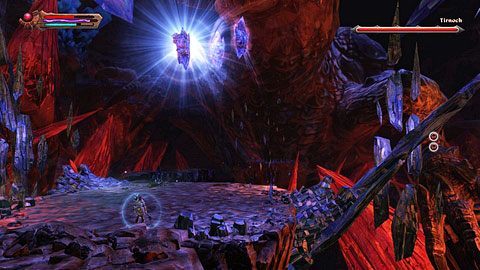 Podczas starcia smoczyca używa najczęściej dwóch rodzajów ataków - Reckoning | Opis przejścia Kingdoms of Amalur Reckoning - Kingdoms of Amalur: Reckoning - poradnik do gry