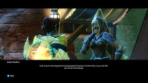 W wiosce Galette M1(3) porozmawiaj z kobietą o imieniu Eathe Dunbert - The Red Marches (1) | Zadania poboczne Kingdoms of Amalur Reckoning - Kingdoms of Amalur: Reckoning - poradnik do gry