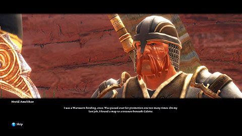 Mieszkaniec Galette M1(3) Hreid Amelthoe poprosi cię o pomoc w odszukaniu pewnego skarbu - The Red Marches (1) | Zadania poboczne Kingdoms of Amalur Reckoning - Kingdoms of Amalur: Reckoning - poradnik do gry