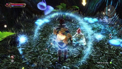 Gdy oba stwory zginą, porozmawiaj z siedząca niedaleko Aurendą - The Hollowlands (1) | Zadania poboczne w Kingdoms of Amalur Reckoning - Kingdoms of Amalur: Reckoning - poradnik do gry