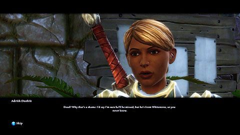 Na początku udaj się do Adrith Deofrit z Ironfast Keep i odbierz od niej przesyłkę - Menetyre (1) | Zadania poboczne w Kingdoms of Amalur Reckoning - Kingdoms of Amalur: Reckoning - poradnik do gry