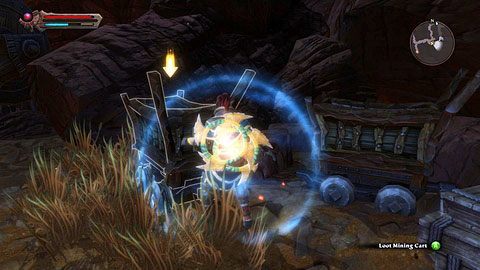 Poszukiwaną próbkę znajdziesz w wagoniku na samym końcu tunelu - Apotyre (1) | Zadania poboczne w Kingdoms of Amalur Reckoning - Kingdoms of Amalur: Reckoning - poradnik do gry