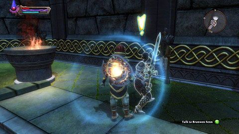 Bronwen Senn z Mel Senshir zaproponuje ci walkę z piątką najlepszych wojowników tutejszego garnizonu - Cursewood (1) | Zadania poboczne w Kingdoms of Amalur Reckoning - Kingdoms of Amalur: Reckoning - poradnik do gry
