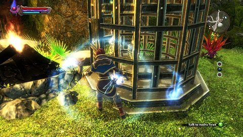 We wschodniej części lokacji spotkasz uwięzioną w klatce kobietę M9(2) - The Keening | Zadania poboczne w Kingdoms of Amalur Reckoning - Kingdoms of Amalur: Reckoning - poradnik do gry